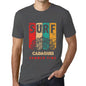 Men&rsquo;s Graphic T-Shirt Surf Summer Time CADAQUES Mouse Grey - Ultrabasic