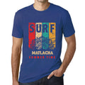 Men's Graphic T-Shirt Surf Summer Time MATLACHA Royal Blue