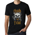 ULTRABASIC - Men's Graphic T-Shirt Chaos & Trial Deep Black
