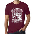 ULTRABASIC - Graphic Men's 1953 Aged to Perfection Birthday Gift T-Shirt