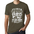 ULTRABASIC - Graphic Men's 1967 Aged to Perfection Birthday Gift T-Shirt