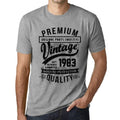 ULTRABASIC - Graphic Men's 1983 Aged to Perfection Birthday Gift T-Shirt