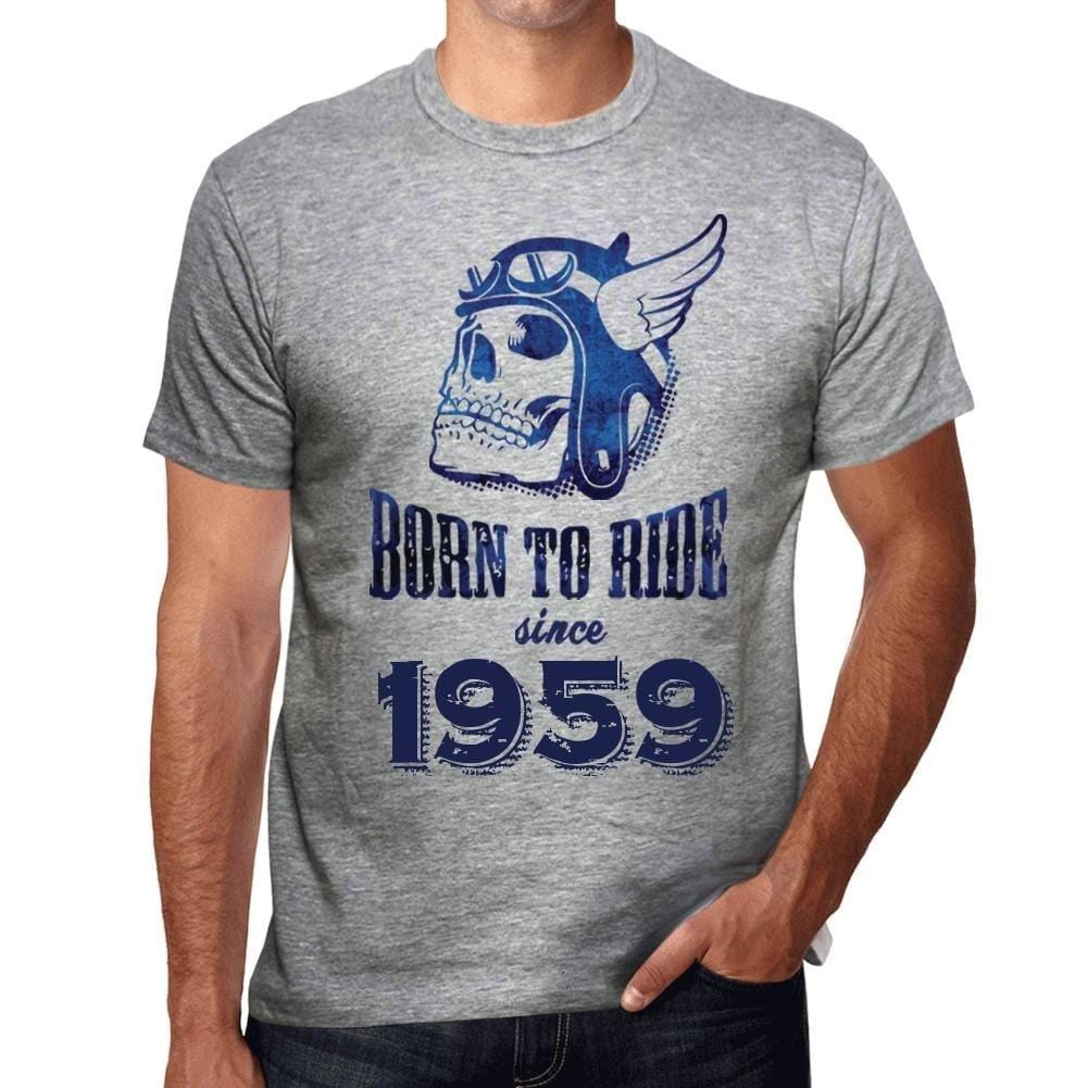 Homme Tee Vintage T Shirt 1959, né pour rouler depuis 1959