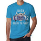72 Ready To Fight Mens T-Shirt Blue Birthday Gift 00390 - Blue / Xs - Casual