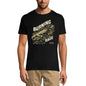 ULTRABASIC Herren-Grafik-T-Shirt Burning Rage – T-Rex-Dinosaurier-Shirt für Männer