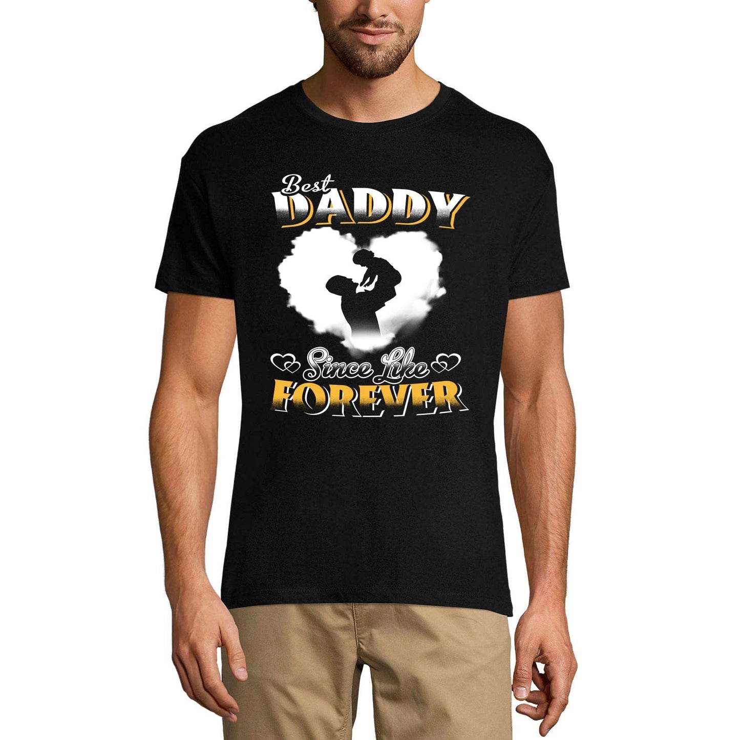 ULTRABASIC Herren T-Shirt Best Daddy Since Like Forever – Lustiges Vater-T-Shirt