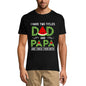 ULTRABASIC Men's Graphic T-Shirt I Have Two Titles Dad and Papa - I Rock Them Both