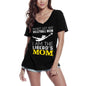 ULTRABASIC Damen-T-Shirt Ich bin nicht irgendeine Volleyball-Mutter, ich bin die Mutter des Liberos