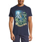 ULTRABASIC Herren Vintage T-Shirt The Protector – Poseidon – Grafikbekleidung