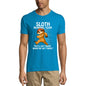 ULTRABASIC Herren-T-Shirt mit Faultier-Laufteam – lustiges Läufer-T-Shirt