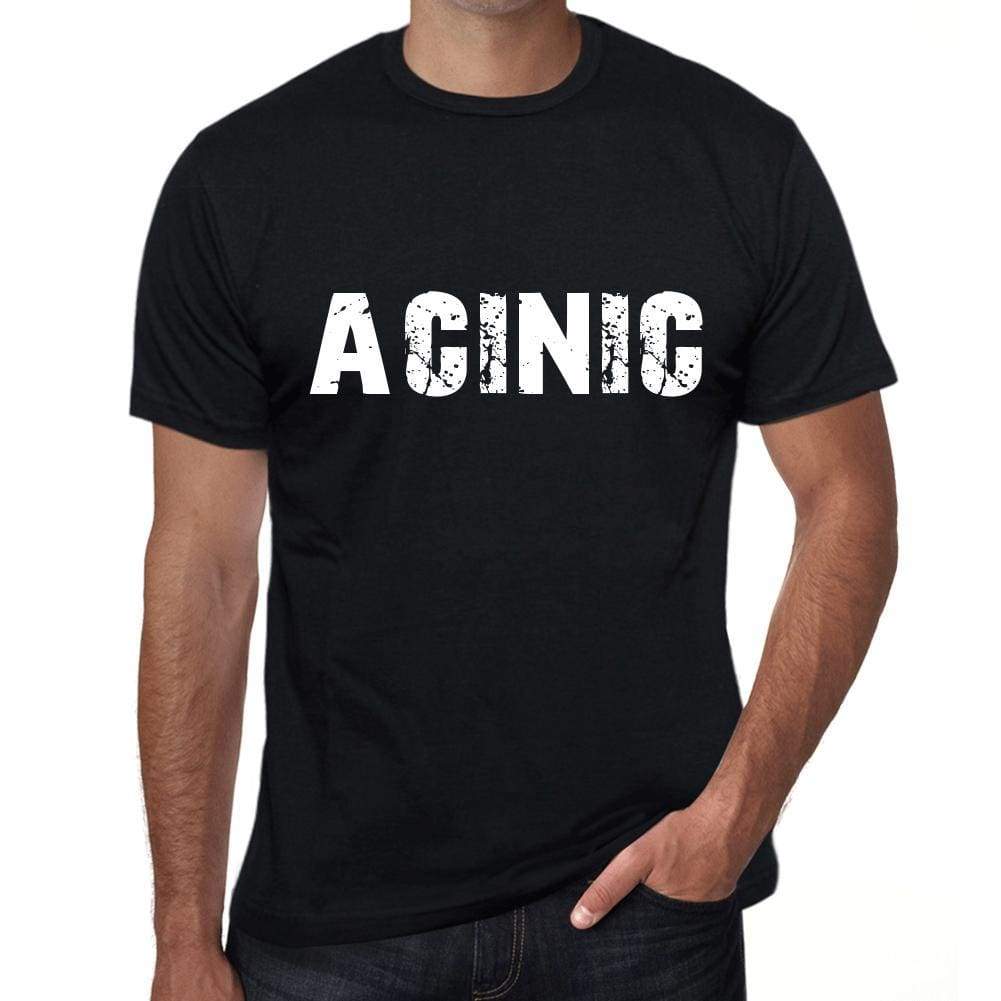 Acinic Mens Vintage T Shirt Black Birthday Gift 00554 - Black / Xs - Casual
