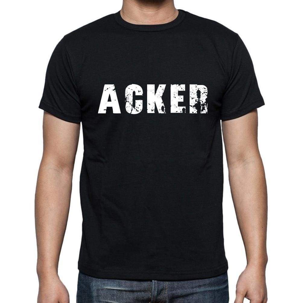 Acker Mens Short Sleeve Round Neck T-Shirt - Casual