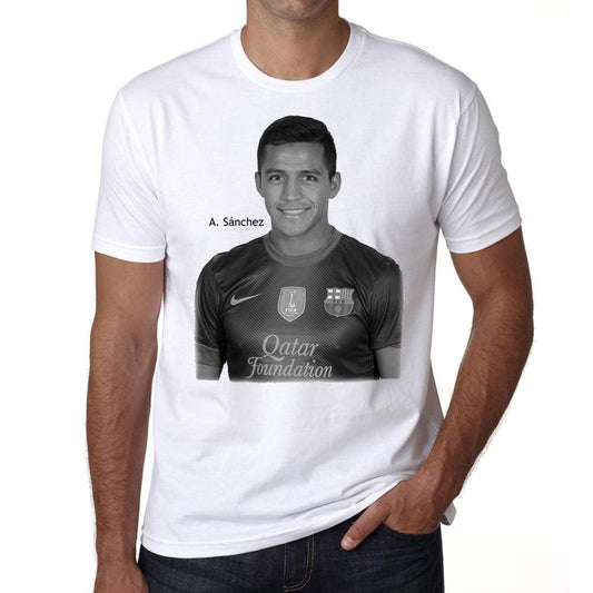 Alexis Sanchez T-Shirt For Mens Short Sleeve Cotton Tshirt Men T Shirt 00034 - T-Shirt
