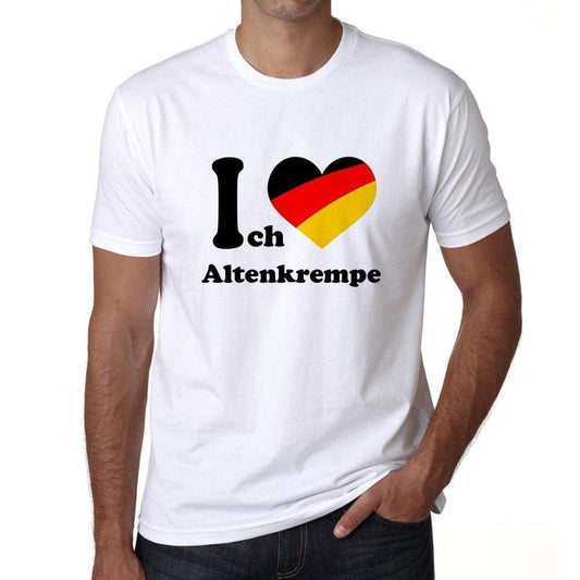 Altenkrempe Mens Short Sleeve Round Neck T-Shirt 00005 - Casual