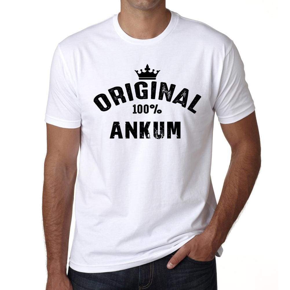 Ankum Mens Short Sleeve Round Neck T-Shirt - Casual