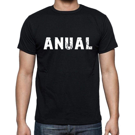 Anual Mens Short Sleeve Round Neck T-Shirt - Casual