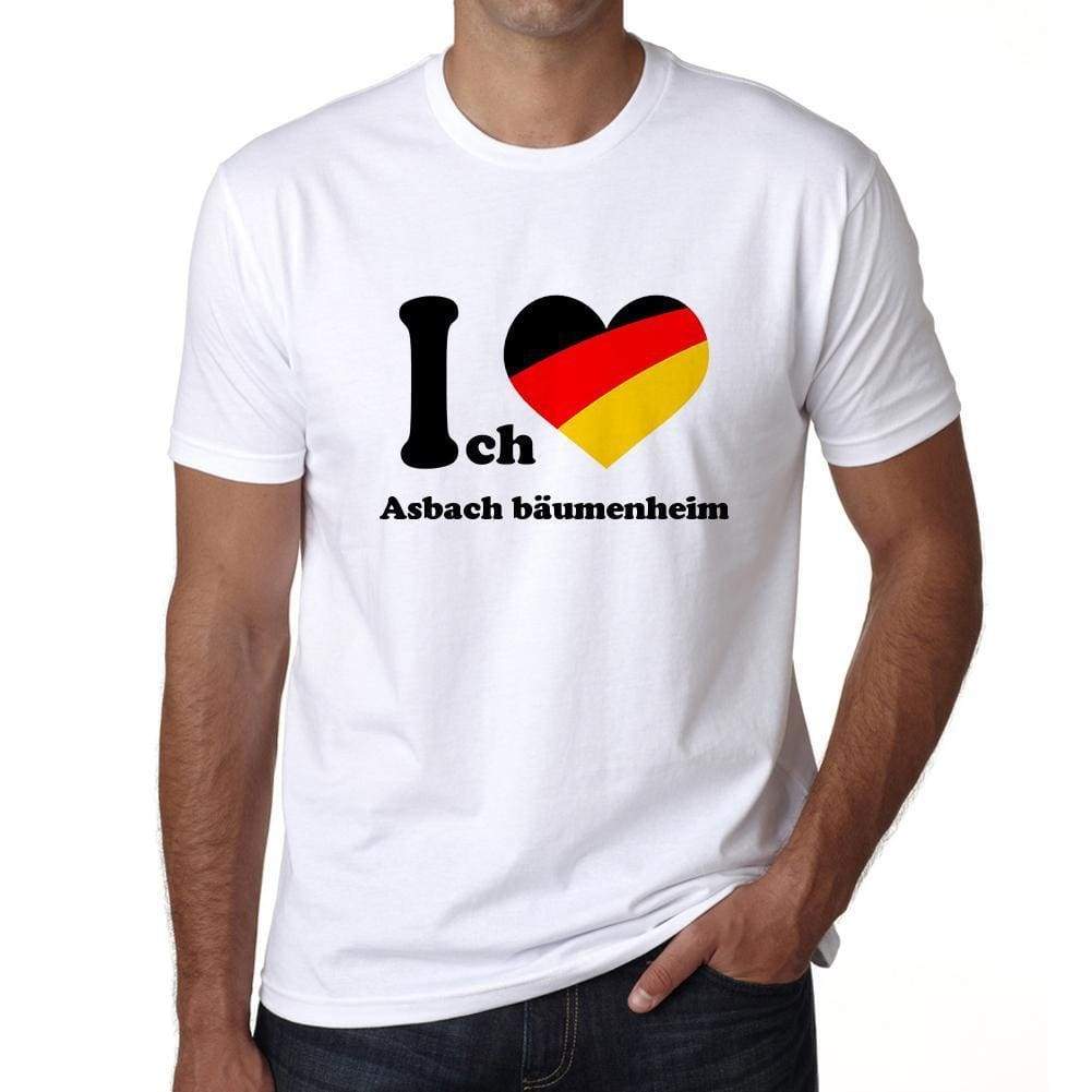 Asbach Bäumenheim Mens Short Sleeve Round Neck T-Shirt 00005 - Casual
