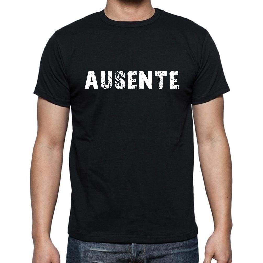 Ausente Mens Short Sleeve Round Neck T-Shirt - Casual