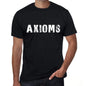 Axioms Mens Vintage T Shirt Black Birthday Gift 00554 - Black / Xs - Casual