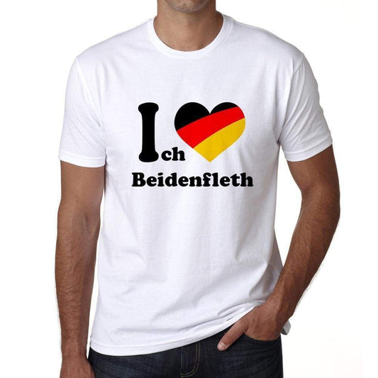 Beidenfleth Mens Short Sleeve Round Neck T-Shirt 00005 - Casual