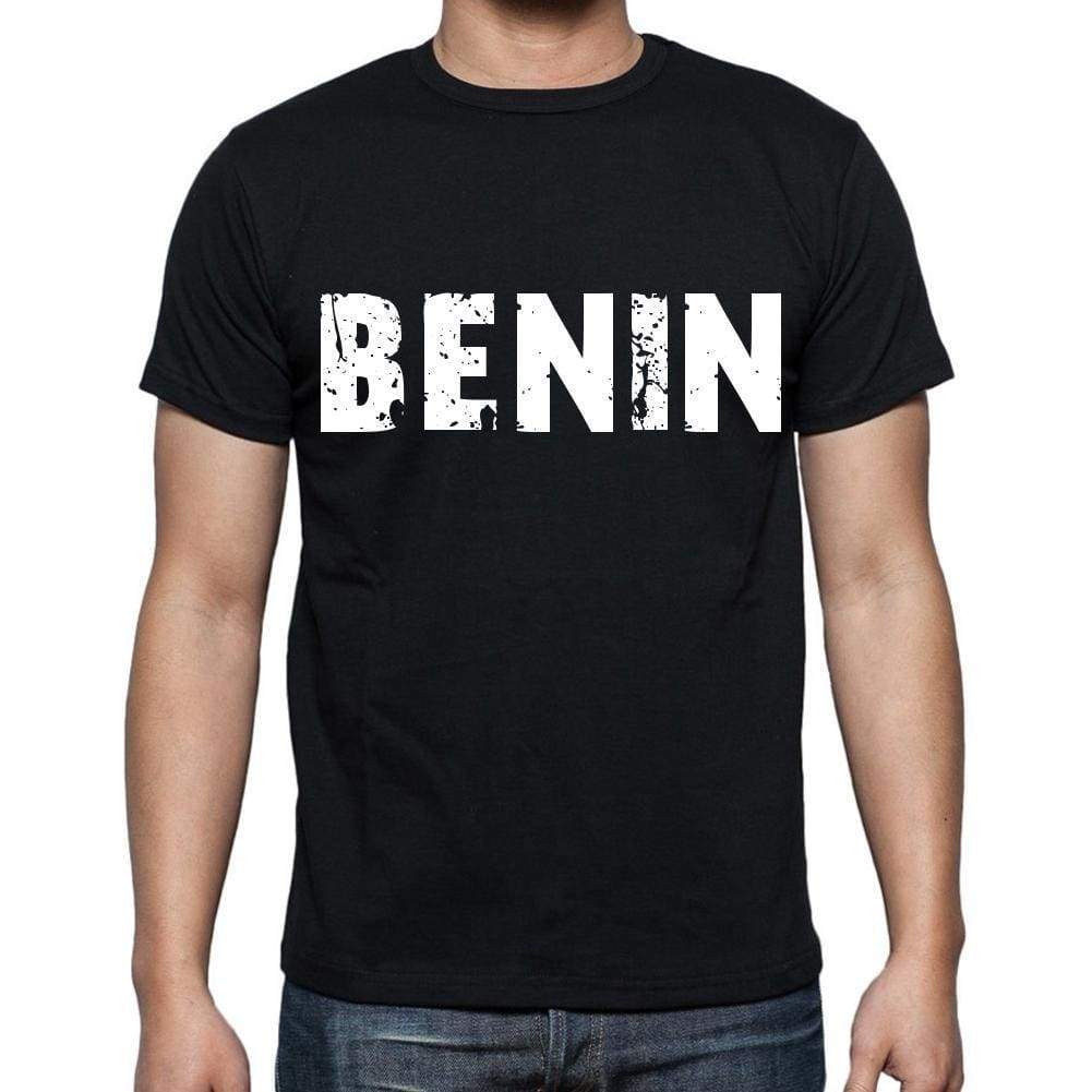 Benin T-Shirt For Men Short Sleeve Round Neck Black T Shirt For Men - T-Shirt