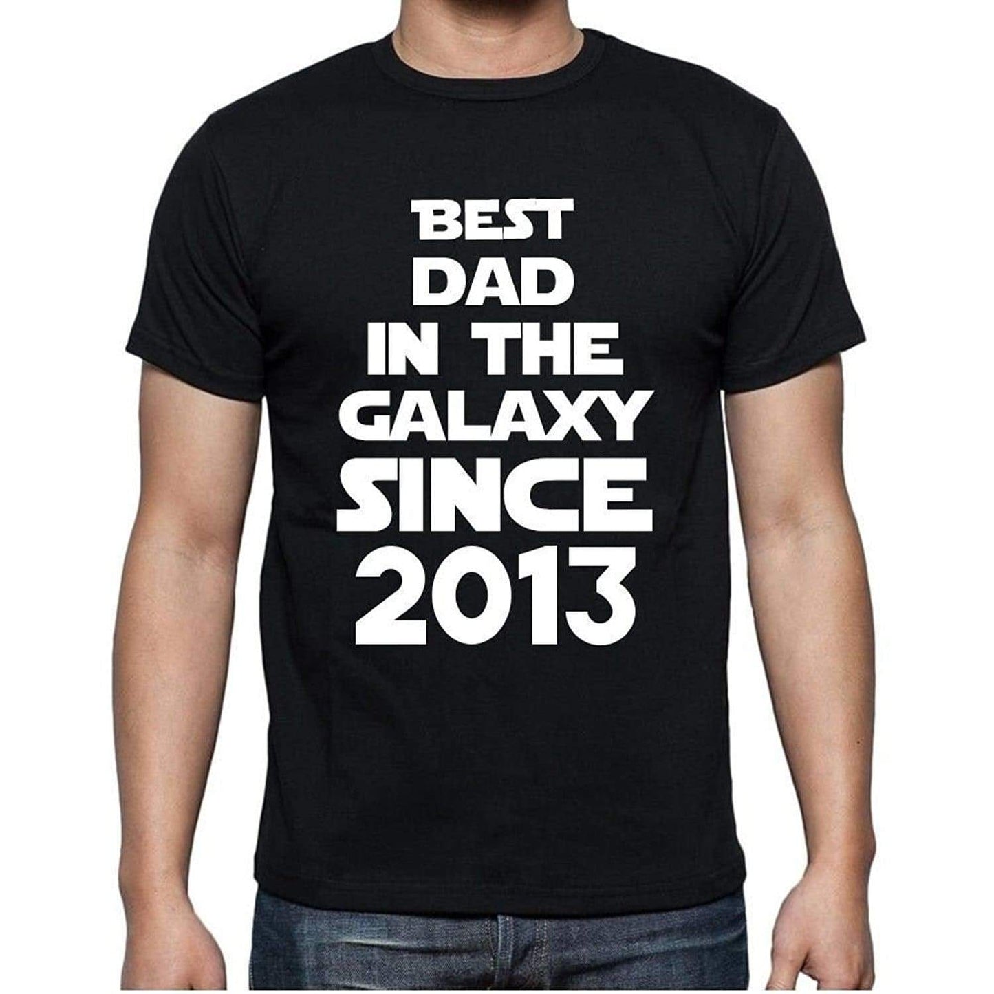 Best Dad 2013 Best Dad Mens T Shirt Black Birthday Gift 00112 - Black / Xs - Casual