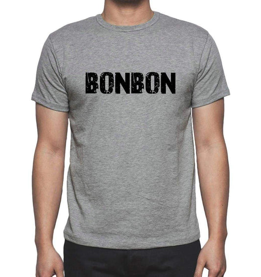 Bonbon Grey Mens Short Sleeve Round Neck T-Shirt 00018 - Grey / S - Casual