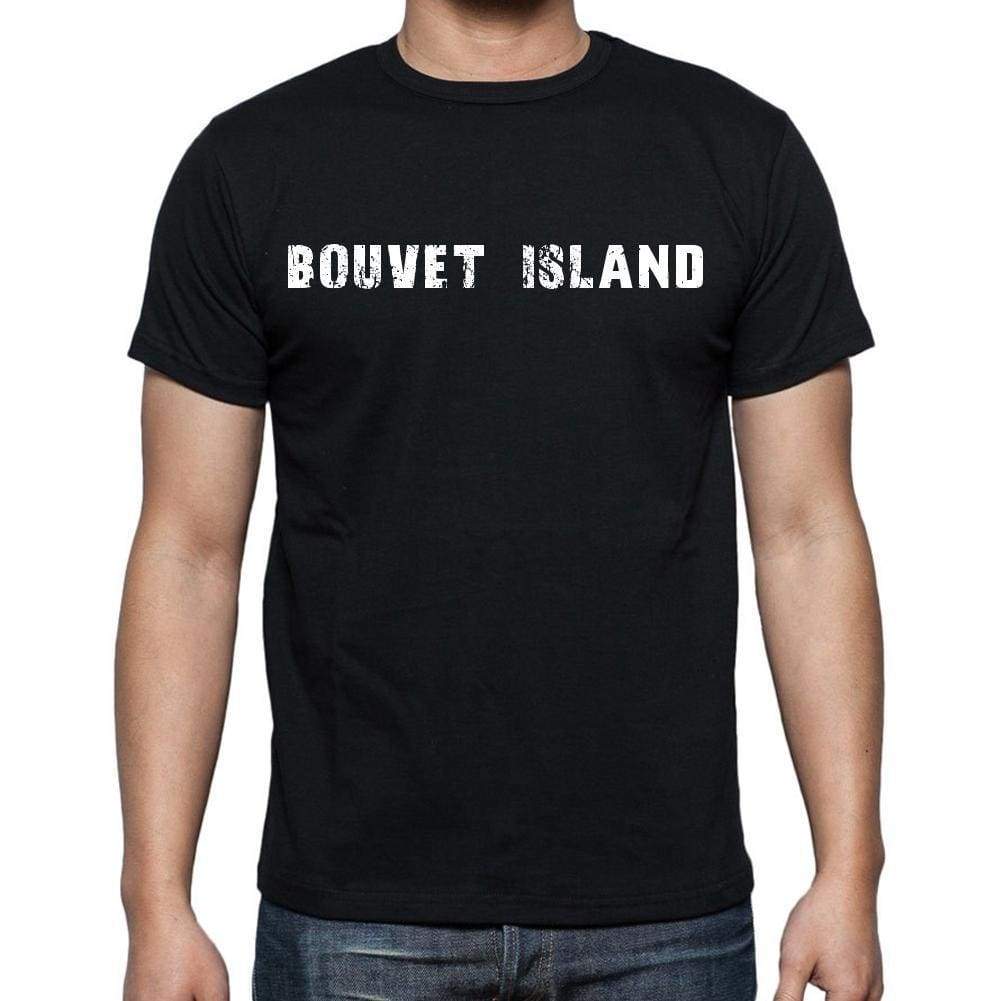 Bouvet Island T-Shirt For Men Short Sleeve Round Neck Black T Shirt For Men - T-Shirt