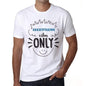 Breathtaking Vibes Only White Mens Short Sleeve Round Neck T-Shirt Gift T-Shirt 00296 - White / S - Casual