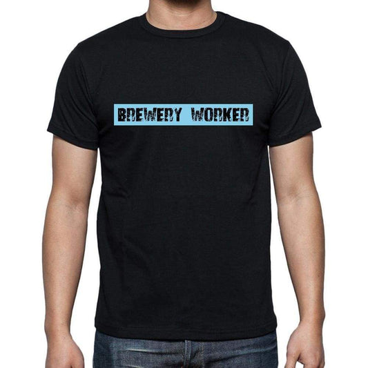 Brewery Worker T Shirt Mens T-Shirt Occupation S Size Black Cotton - T-Shirt