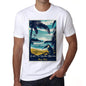 Cabo De Santa Maria Pura Vida Beach Name White Mens Short Sleeve Round Neck T-Shirt 00292 - White / S - Casual