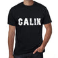 Calix Mens Retro T Shirt Black Birthday Gift 00553 - Black / Xs - Casual