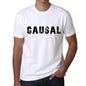 Causal Mens T Shirt White Birthday Gift 00552 - White / Xs - Casual