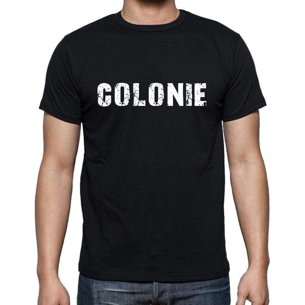 Colonie French Dictionary Mens Short Sleeve Round Neck T-Shirt 00009 - Casual