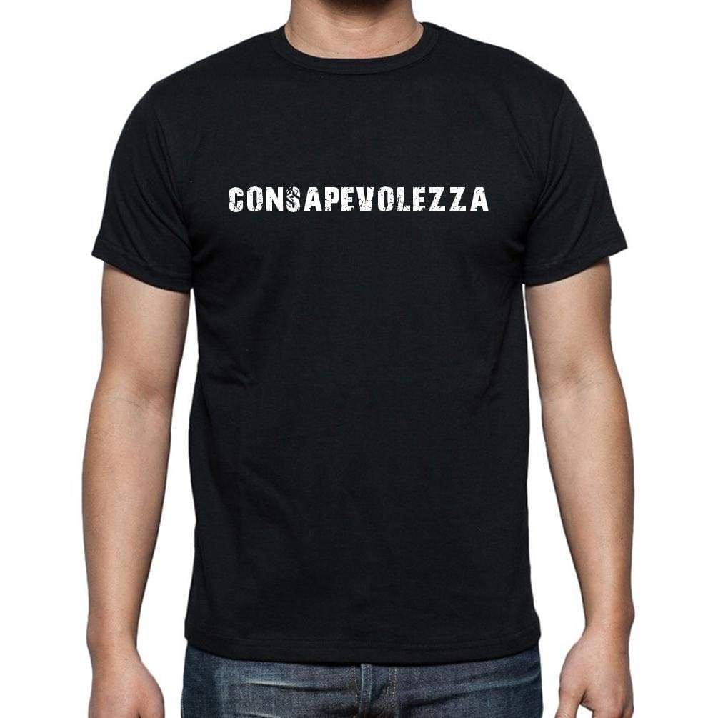 Consapevolezza Mens Short Sleeve Round Neck T-Shirt 00017 - Casual