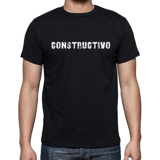Constructivo Mens Short Sleeve Round Neck T-Shirt - Casual