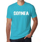 Cornea Mens Short Sleeve Round Neck T-Shirt 00020 - Blue / S - Casual