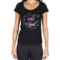 Dark Is Good Womens T-Shirt Black Birthday Gift 00485 - Black / Xs - Casual