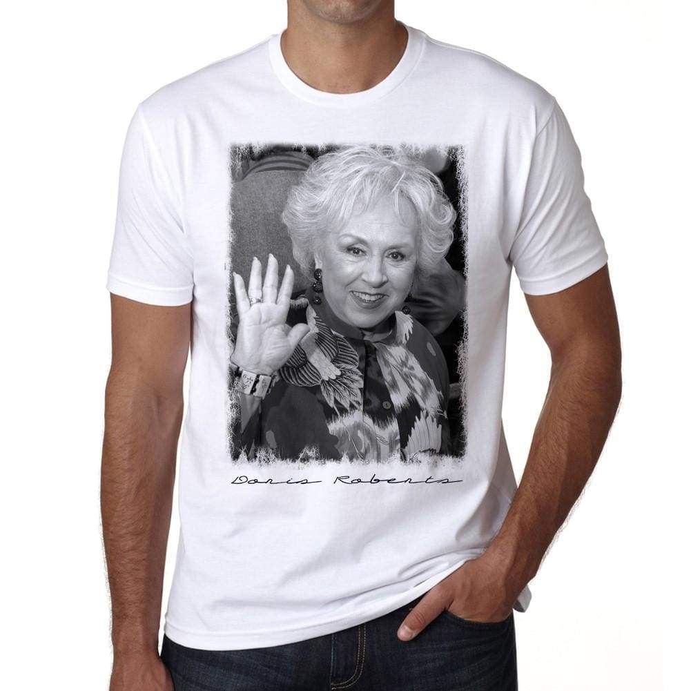 Doris Roberts Everybody Love Doris Mens White Tee 100% Cotton 00258