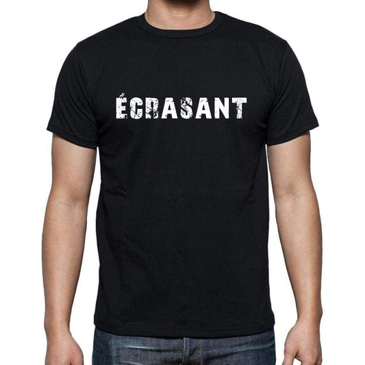 Écrasant French Dictionary Mens Short Sleeve Round Neck T-Shirt 00009 - Casual