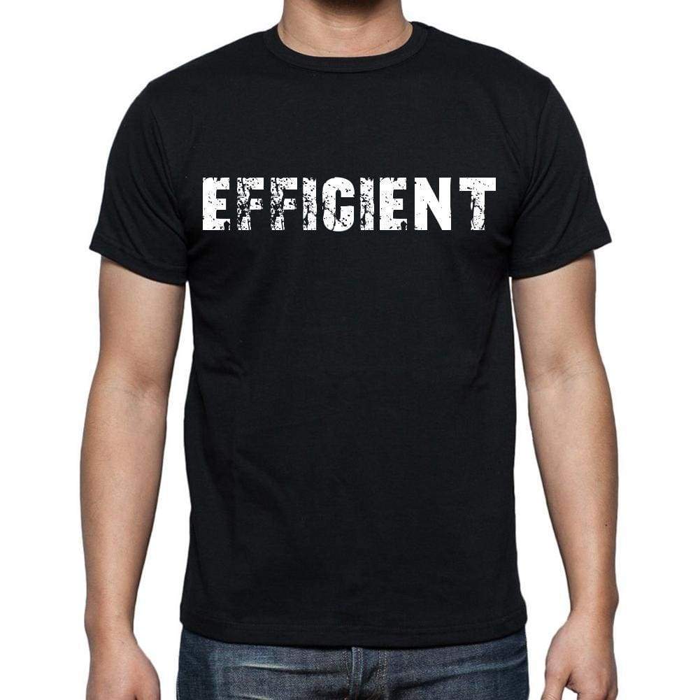 Efficient Mens Short Sleeve Round Neck T-Shirt Black T-Shirt En