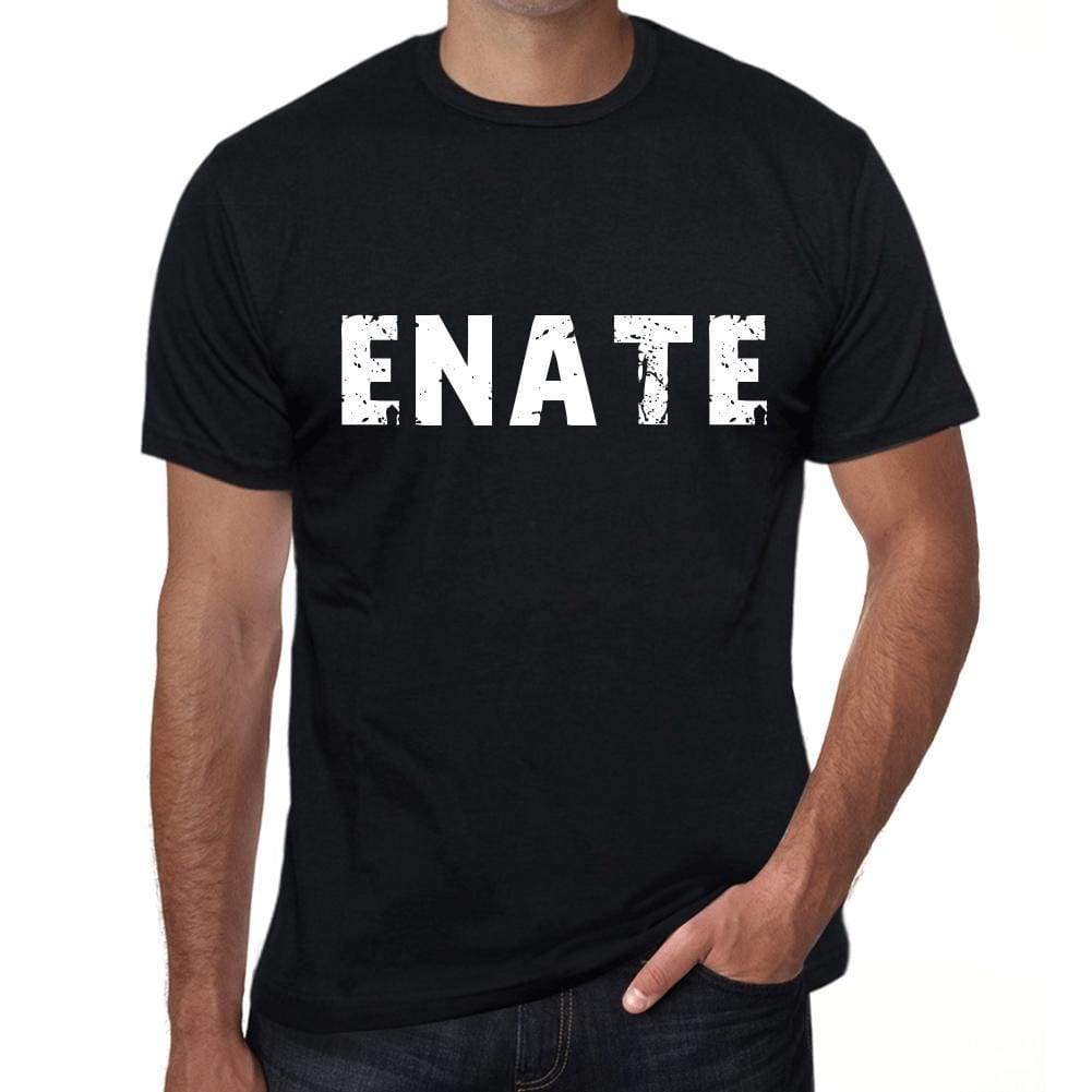 Enate Mens Retro T Shirt Black Birthday Gift 00553 - Black / Xs - Casual