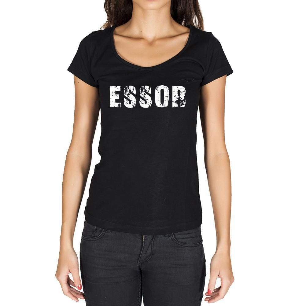 Essor French Dictionary Womens Short Sleeve Round Neck T-Shirt 00010 - Casual