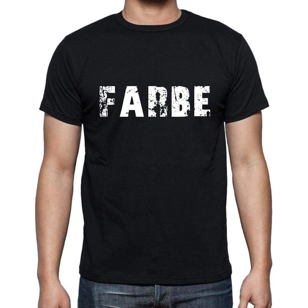 Farbe Mens Short Sleeve Round Neck T-Shirt - Casual