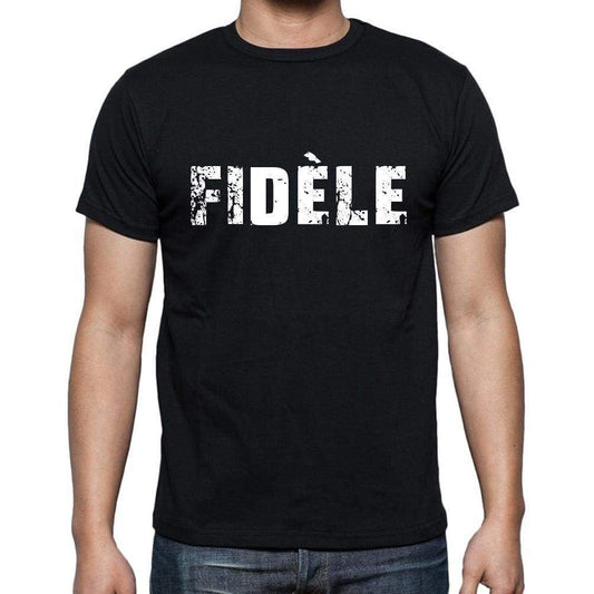 Fidle French Dictionary Mens Short Sleeve Round Neck T-Shirt 00009 - Casual