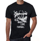 Football Real Men Love Football Mens T Shirt Black Birthday Gift 00538 - Black / Xs - Casual