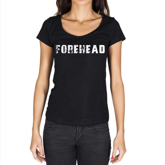 Forehead Womens Short Sleeve Round Neck T-Shirt - Casual