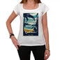 Gaddani Pura Vida Beach Name White Womens Short Sleeve Round Neck T-Shirt 00297 - White / Xs - Casual
