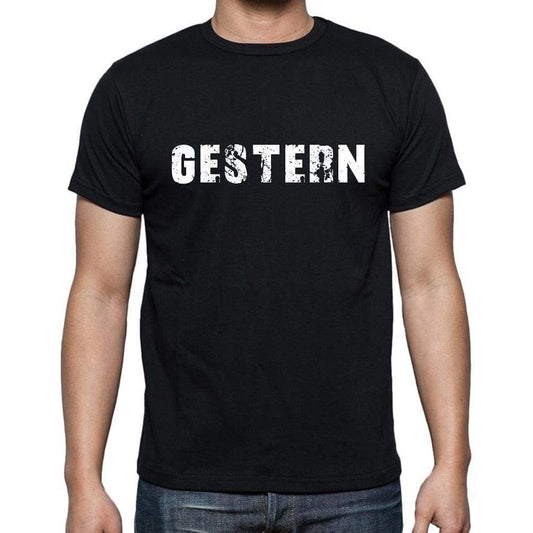 Gestern Mens Short Sleeve Round Neck T-Shirt - Casual