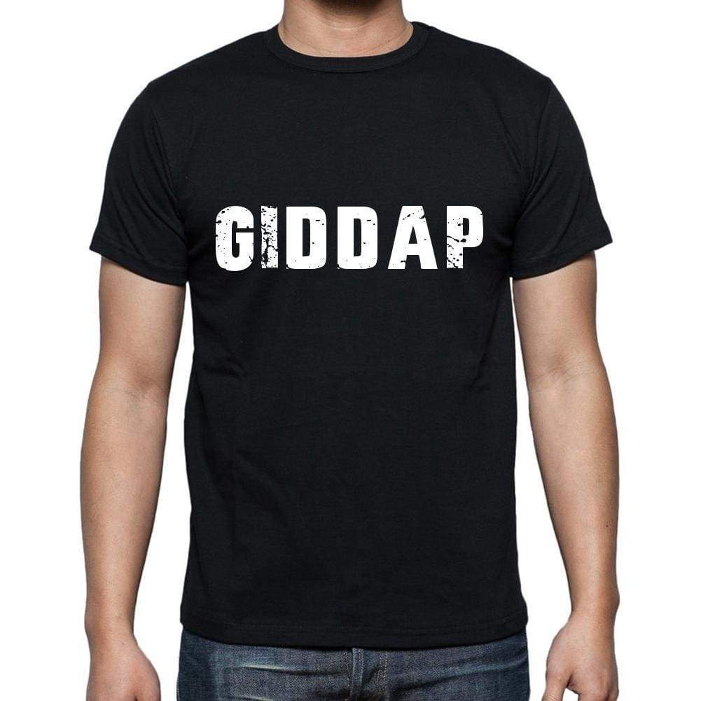 Giddap Mens Short Sleeve Round Neck T-Shirt 00004 - Casual